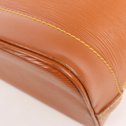 Louis Vuitton Alma PM Epi Leather Handbag in Brown