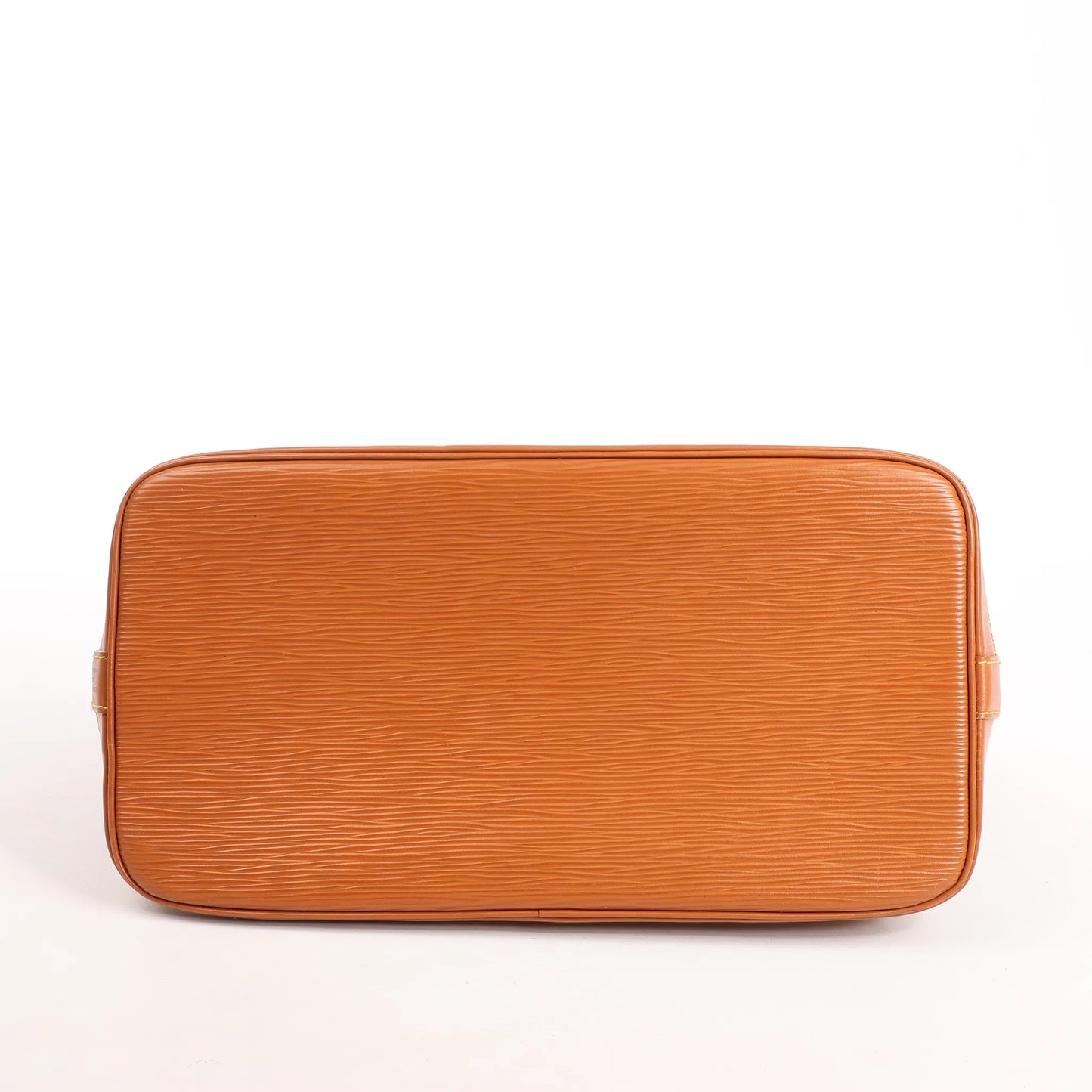 Louis Vuitton Alma PM Epi Leather Handbag in Brown