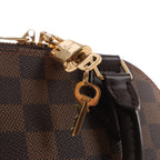 Louis Vuitton Alma BB Damier Ebene 2Way Handbag in Brown