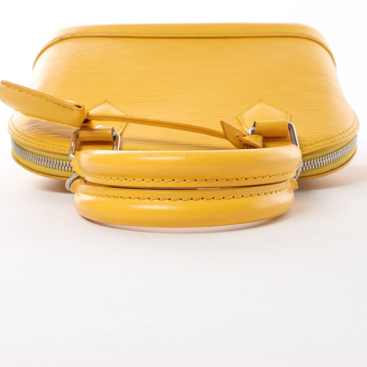 Louis Vuitton Alma BB Epi Leather 2Way Handbag in Yellow M40866