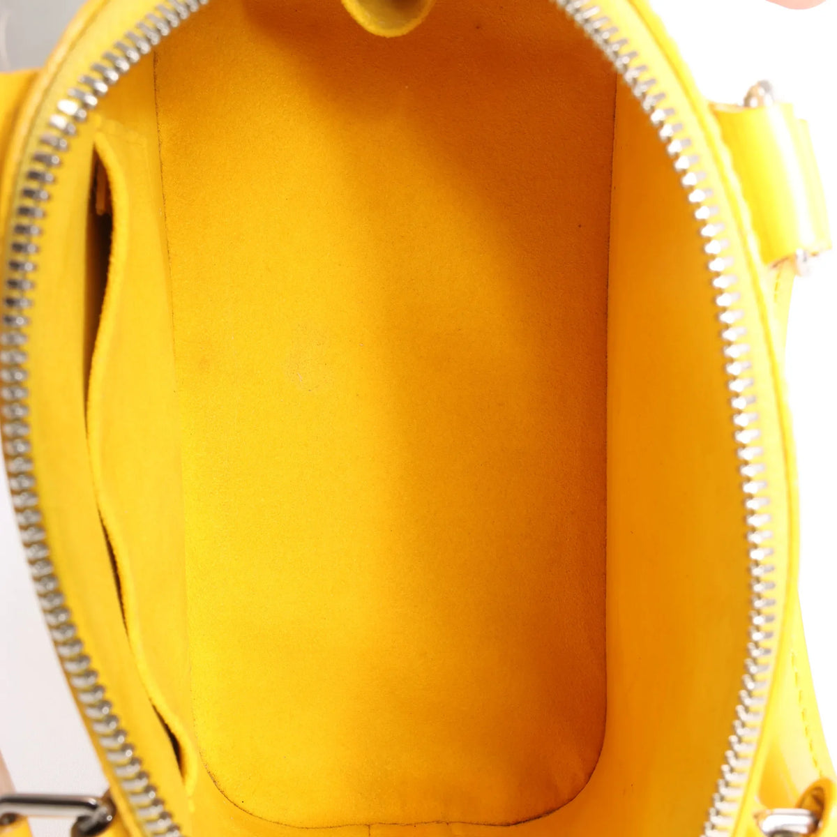 Louis Vuitton Alma BB Epi Leather 2Way Handbag in Yellow M40866