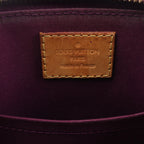 Louis Vuitton Alma BB Monogram Vernis Handbag in Purple