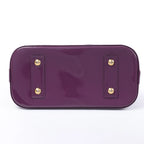 Louis Vuitton Alma BB Monogram Vernis Handbag in Purple