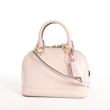 Louis Vuitton Alma BB Monogram Vernis 2-Wege-Handtasche in Rosa M50415