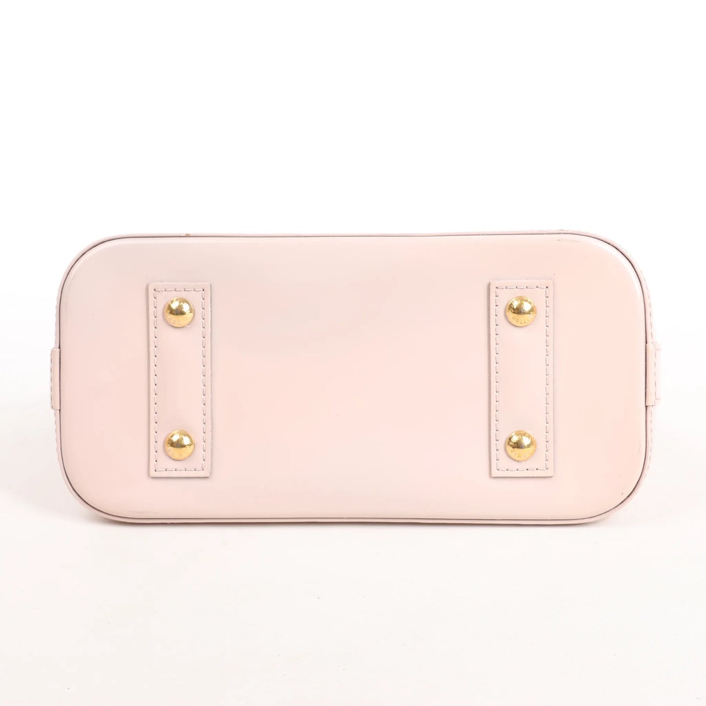 Louis Vuitton Alma BB Monogram Vernis 2-Wege-Handtasche in Rosa M50415