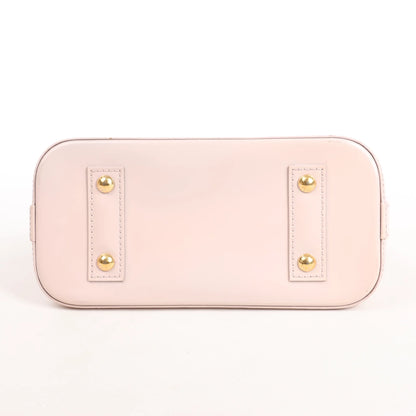 Louis Vuitton Alma BB Monogram Vernis 2-Wege-Handtasche in Rosa M50415