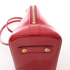 Louis Vuitton Alma BB Monogram Vernis 2Way Handbag in Red M91606