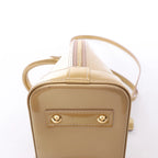 Louis Vuitton Alma BB Monogram Vernis 2Way Handbag in Gold M91677