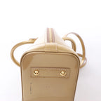 Louis Vuitton Alma BB Monogram Vernis 2Way Handbag in Gold M91677
