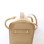 Louis Vuitton Alma BB Monogram Vernis 2Way Handbag in Gold M91677