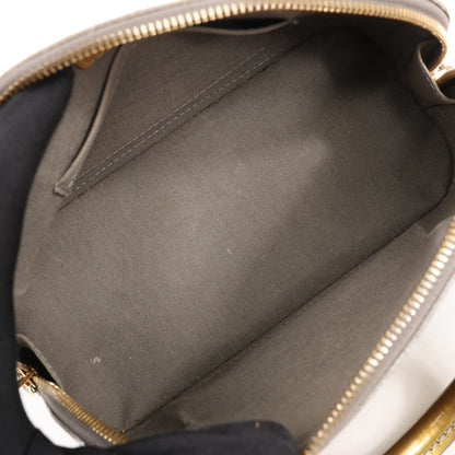 Louis Vuitton Alma BB Monogram Vernis 2Way Handbag in Gold M91677