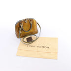 Bolso de mano Louis Vuitton Alma BB Monogram Vernis 2Way en dorado M91677