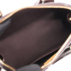 Louis Vuitton Alma BB Monogram Vernis Leather Handbag in Dark Purple M91678
