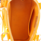 Louis Vuitton Alma BB Monogram Vernis 2Way Handbag in Yellow M91697