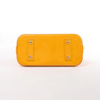 Louis Vuitton Alma BB Monogram Vernis 2Way Handbag in Yellow M91697