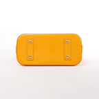 Louis Vuitton Alma BB Monogram Vernis 2Way Handbag in Yellow M91697