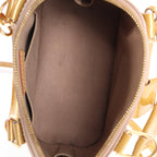 Louis Vuitton Alma BB Monogram Vernis 2Way Handbag in Gold M91752
