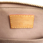 Louis Vuitton Alma BB Monogram Vernis 2Way Handbag in Gold M91752