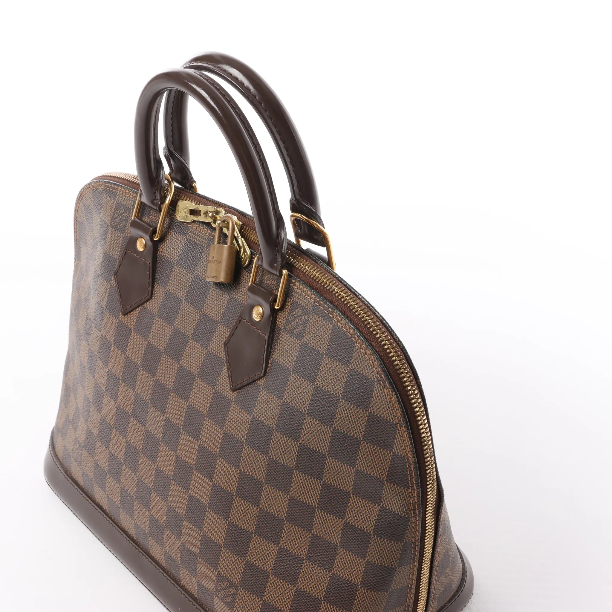 Louis Vuitton Alma PM Damier Ebene Handbag in Brown N51131