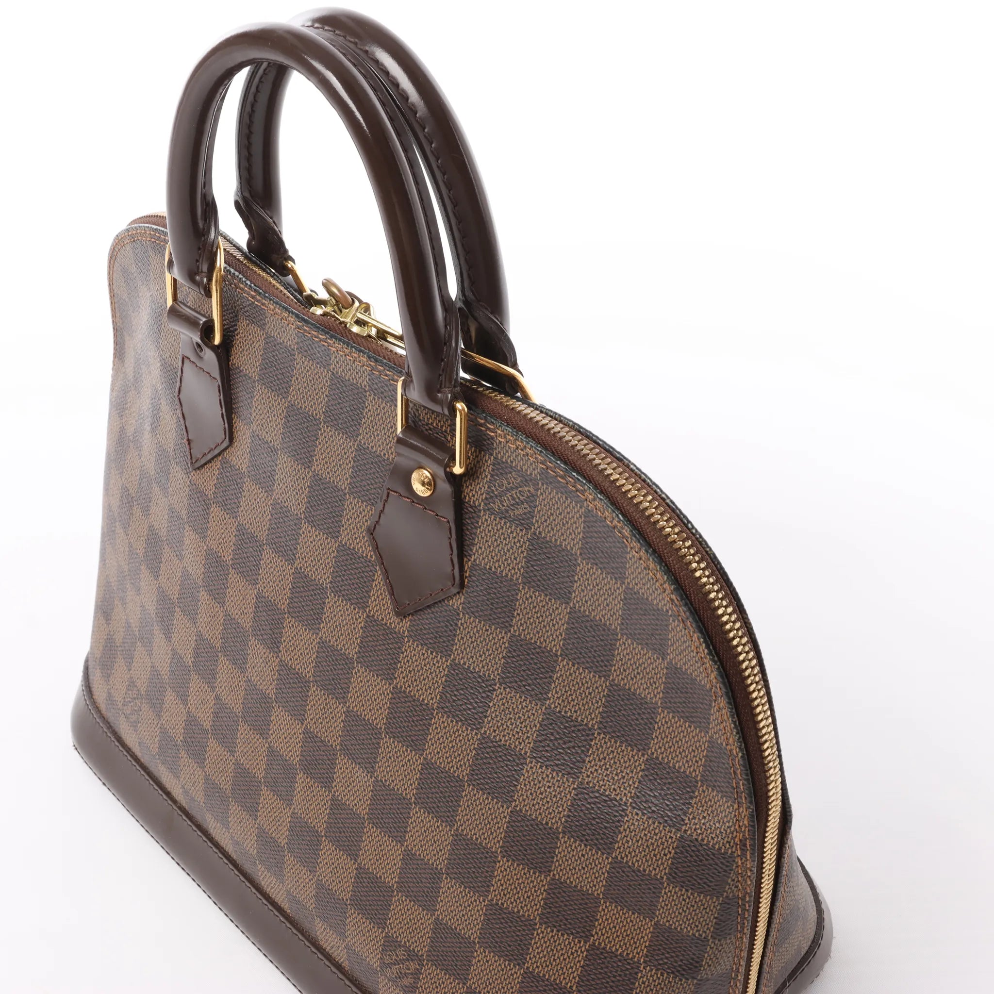 Louis Vuitton Alma PM Damier Ebene Handbag in Brown N51131
