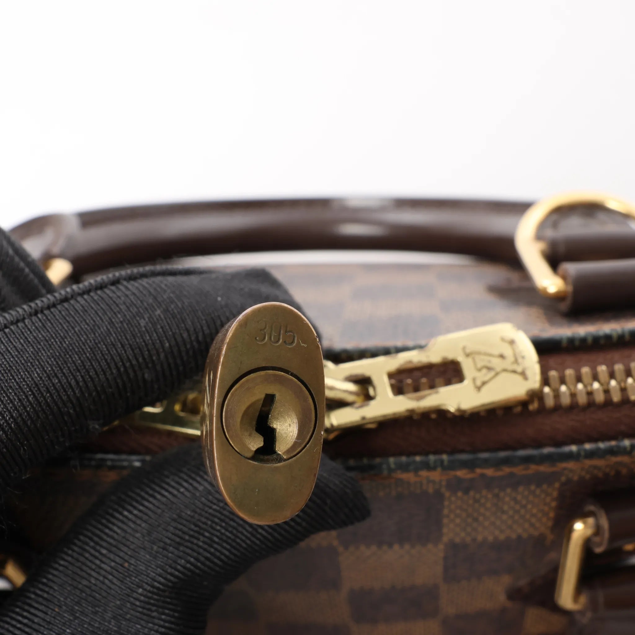 Louis Vuitton Alma PM Damier Ebene Handbag in Brown N51131