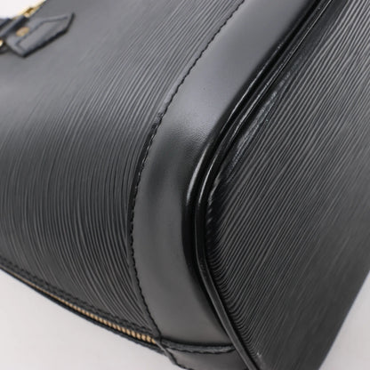 Sac à main Louis Vuitton Alma en cuir Epi noir M40302