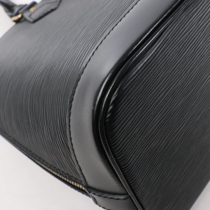 Sac à main Louis Vuitton Alma en cuir Epi noir M40302