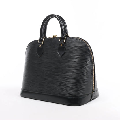 Sac à main Louis Vuitton Alma en cuir Epi noir M40302
