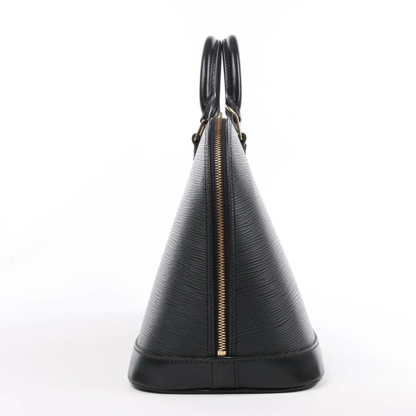 Sac à main Louis Vuitton Alma en cuir Epi noir M40302