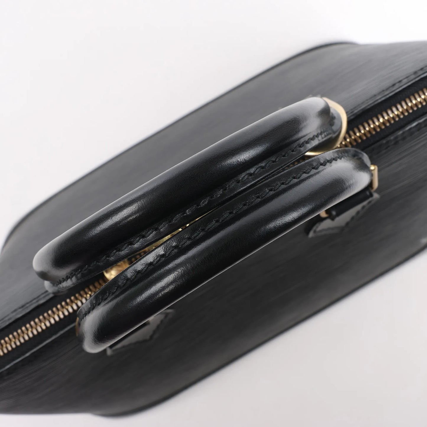 Sac à main Louis Vuitton Alma en cuir Epi noir M40302