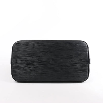 Sac à main Louis Vuitton Alma en cuir Epi noir M40302
