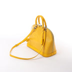 Louis Vuitton Alma PM Epi Leather 2Way Handbag in Yellow M52149