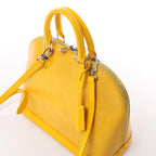 Louis Vuitton Alma PM Epi Leather 2Way Handbag in Yellow M52149