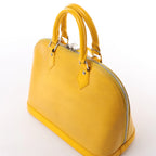 Louis Vuitton Alma PM Epi Leather 2Way Handbag in Yellow M52149