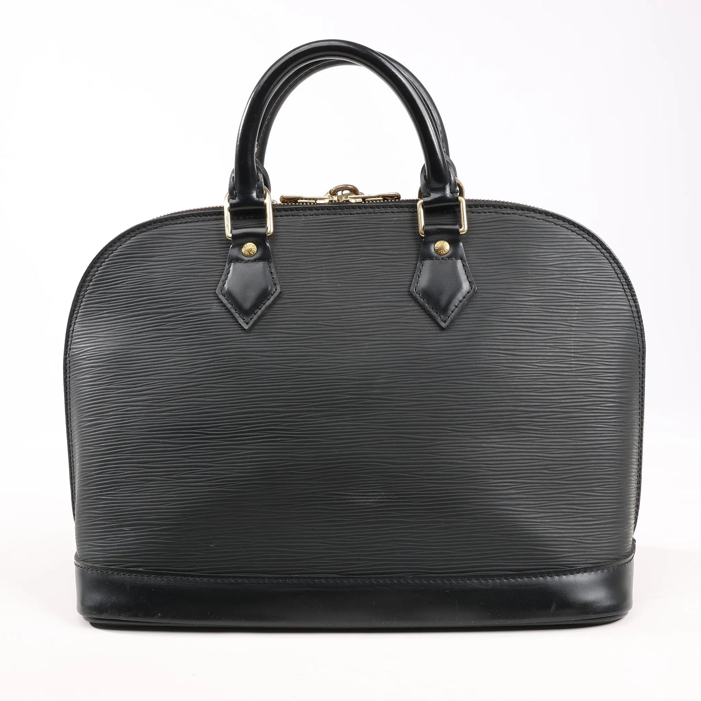 Louis Vuitton Epi Leather Alma PM Handbag in Black M52142