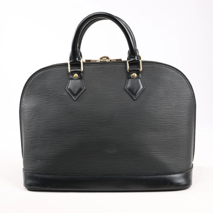 Louis Vuitton Epi Leather Alma PM Handbag in Black M52142