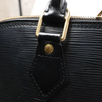 Louis Vuitton Alma PM Epi Leather Handbag in Black M52142