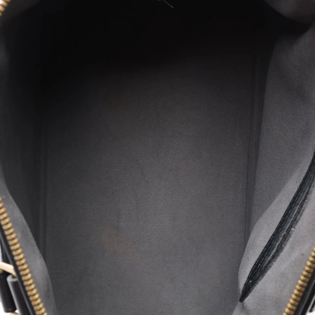 Louis Vuitton Alma PM Epi Leather Handbag in Black M52142