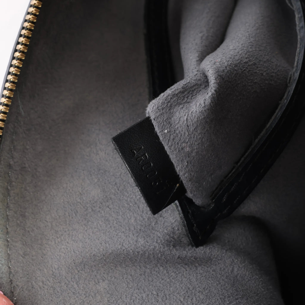 Louis Vuitton Alma PM Epi Leather Handbag in Black M52142