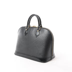 Louis Vuitton Alma PM Epi Leather Handbag in Black M52142