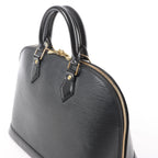 Louis Vuitton Alma PM Epi Leather Handbag in Black M52142