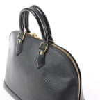 Louis Vuitton Alma PM Epi Leather Handbag in Black M52142