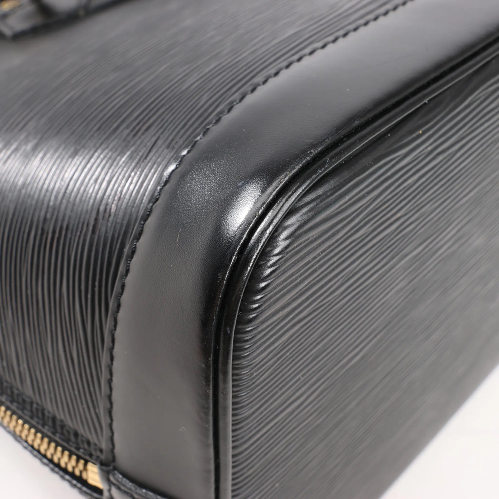 Louis Vuitton Epi Leather Alma PM Handbag in Black M52142