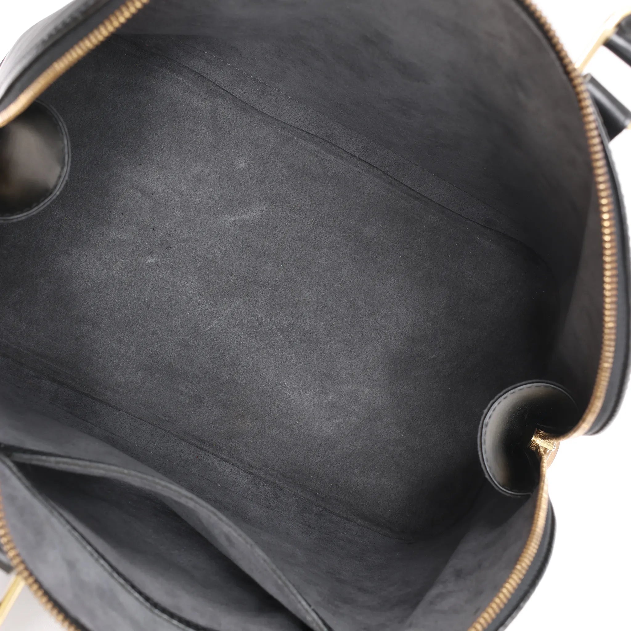Louis Vuitton Epi Leather Alma PM Handbag in Black M52142