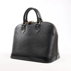 Louis Vuitton Epi Leather Alma PM Handbag in Black M52142