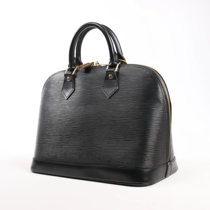Louis Vuitton Epi Leather Alma PM Handbag in Black M52142