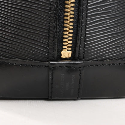 Louis Vuitton Epi Leather Alma PM 2Way Handbag in Black M52142