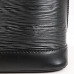 Louis Vuitton Epi Leather Alma PM Handbag in Black M52142