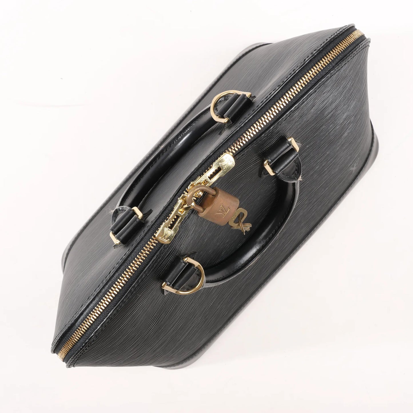 Louis Vuitton Epi Leather Alma PM Handbag in Black M52142