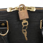 Louis Vuitton Epi Leather Alma PM Handbag in Black M52142